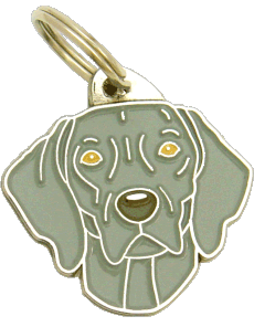 WEIMARANER - pet ID tag, dog ID tags, pet tags, personalized pet tags MjavHov - engraved pet tags online